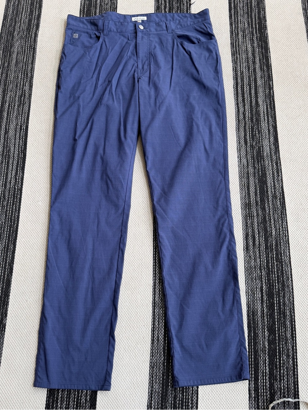 Peter‎ Millar Men's Navy Blue Performance Chinos Pants Size 38/34